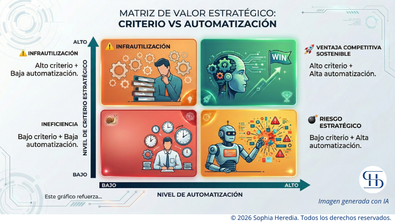 IA aplicada al marketing - matriz de valor estratégico