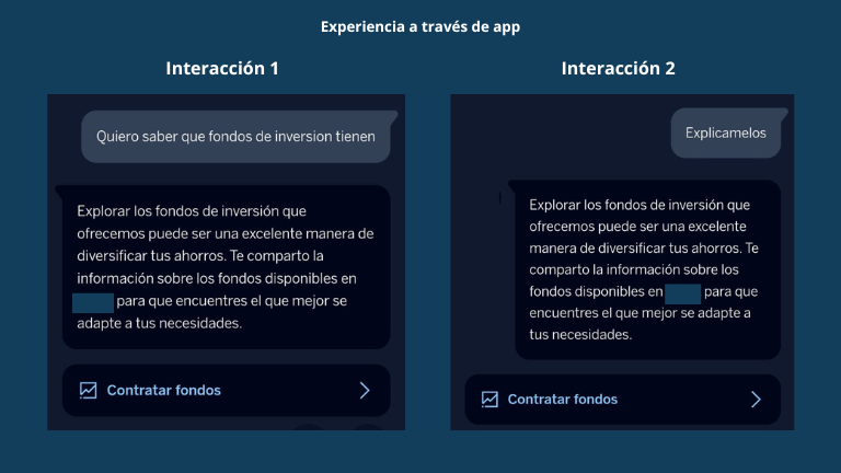 Ejemplo de interacción digital lenta que finaliza en la entrega de un PDF en lugar de guiar la decisión del usuario